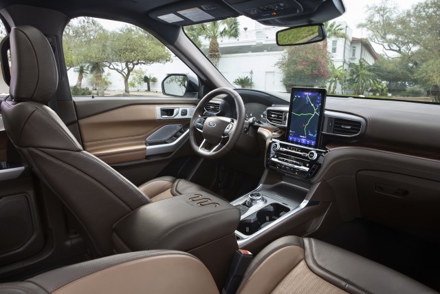 ford explorer king ranch interior